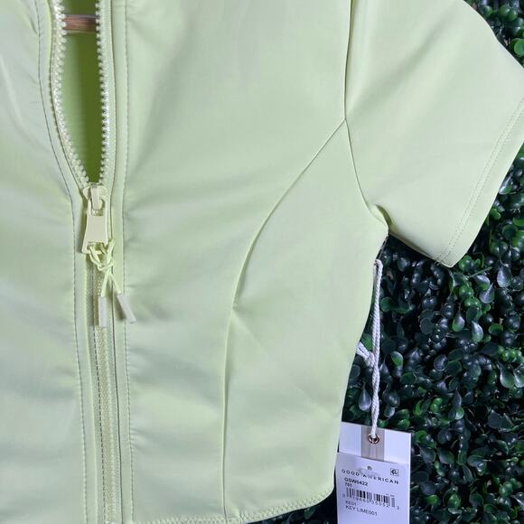 NWT Good American, Crop Top Swim suite Top, Women’s Size 0 - Picture 4 of 5